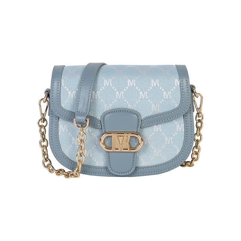 Túi kẹp nách caro túi đeo vai nữ Waltz túi đeo chéo dây xích túi da