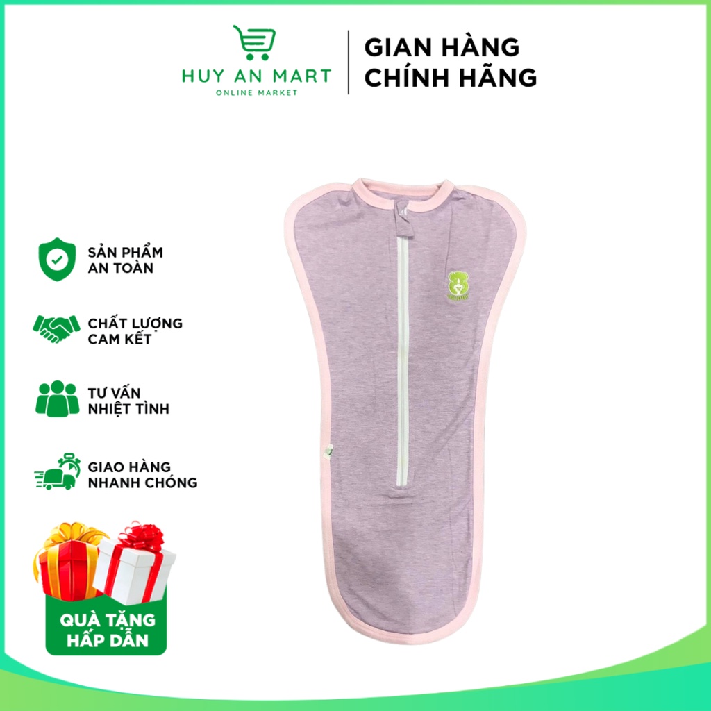 Túi ngủ cho bé CAO CẤP 100% COTTON giúp bé ngủ ngon