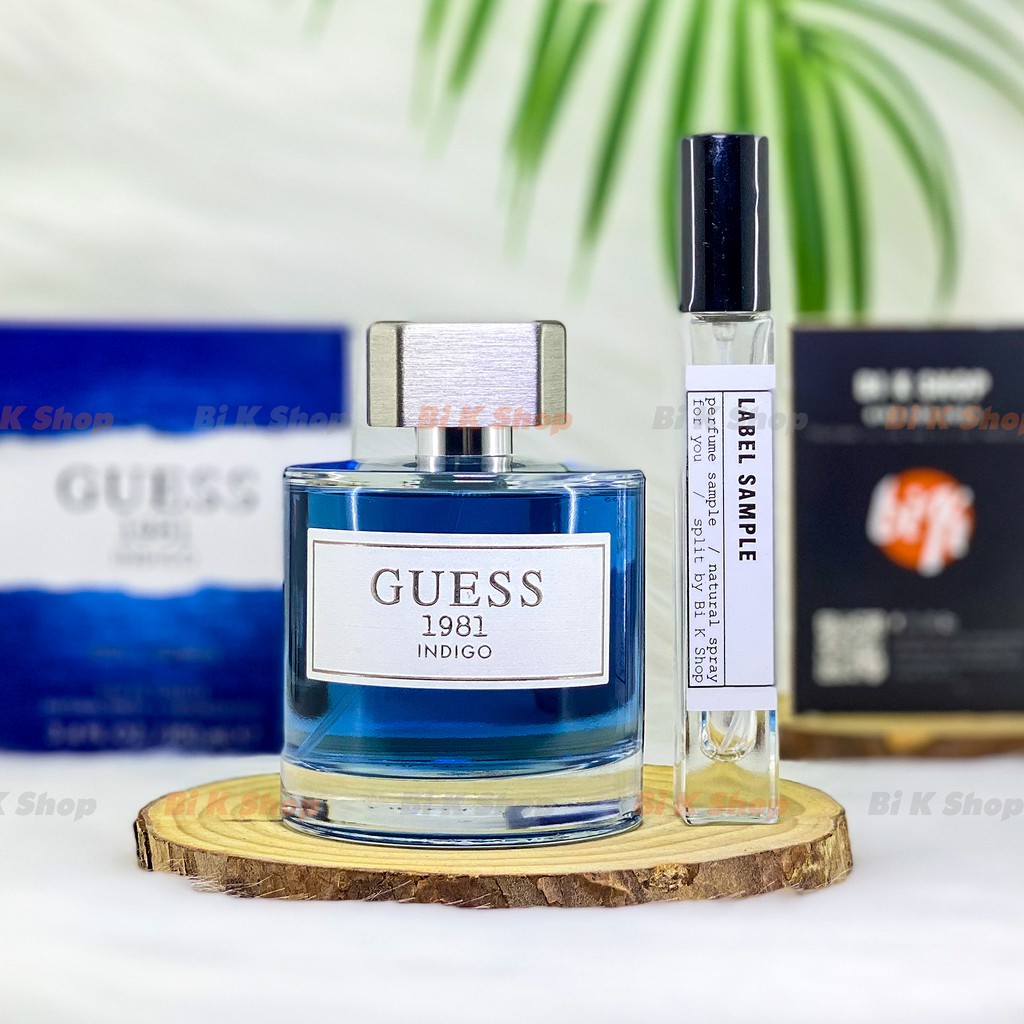Bi K Shop - Nước hoa nam Guess 1981 Indigo [Mẫu thử]