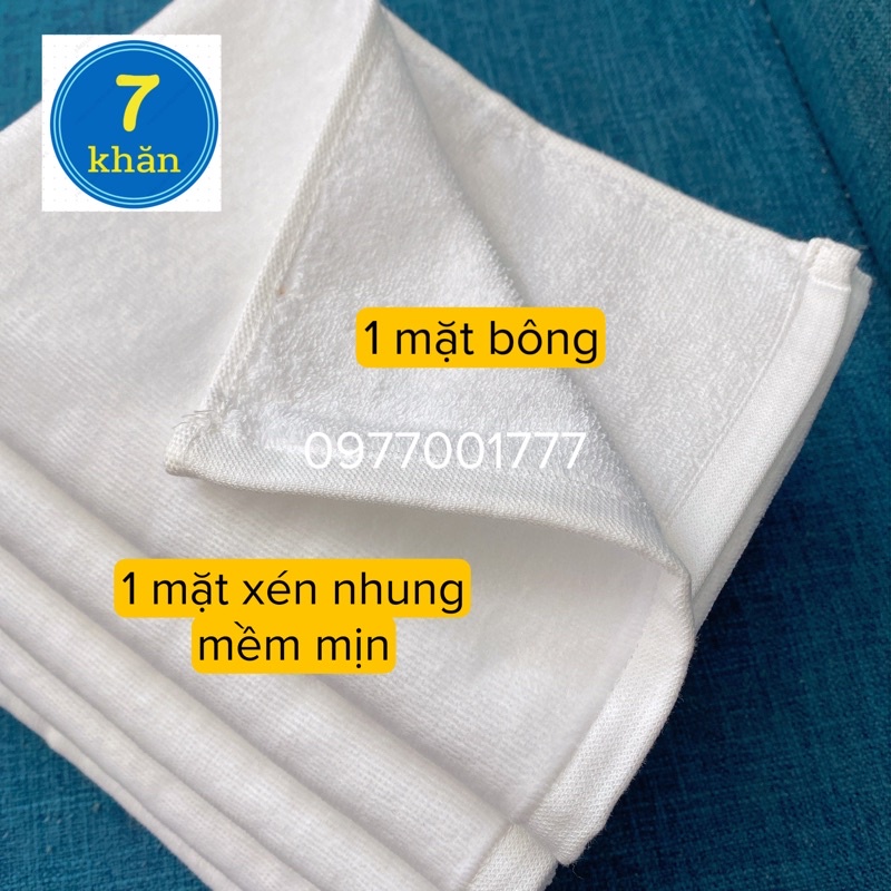 Khăn mặt khách sạn Phong Phú Xuất dư 100% cotton - 34x88cm