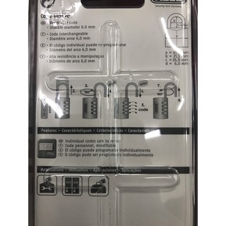 Khóa số thân đồng ABUS 165/40 mã số (Sỉ inbox)