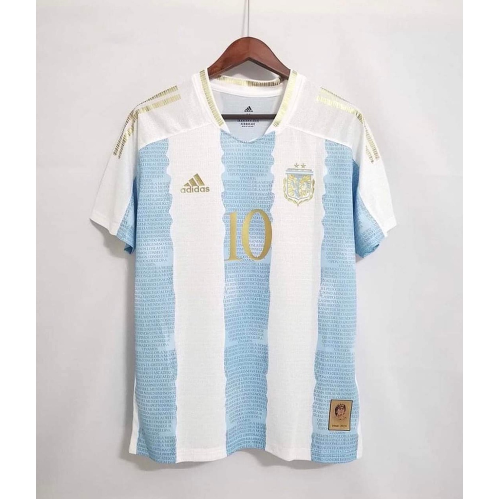 Áo Quần Bóng Đá Đội Tuyển Argentina- Nhiều mẫu -Chất Polyeste Cao Cấp - Co Giãn 4 Chiều full logo