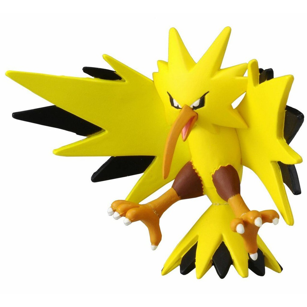 Mô Hình Pokemon Zapdos (hiếm) của Takara TOMY Standard Size - Pokemon Figure Moncolle