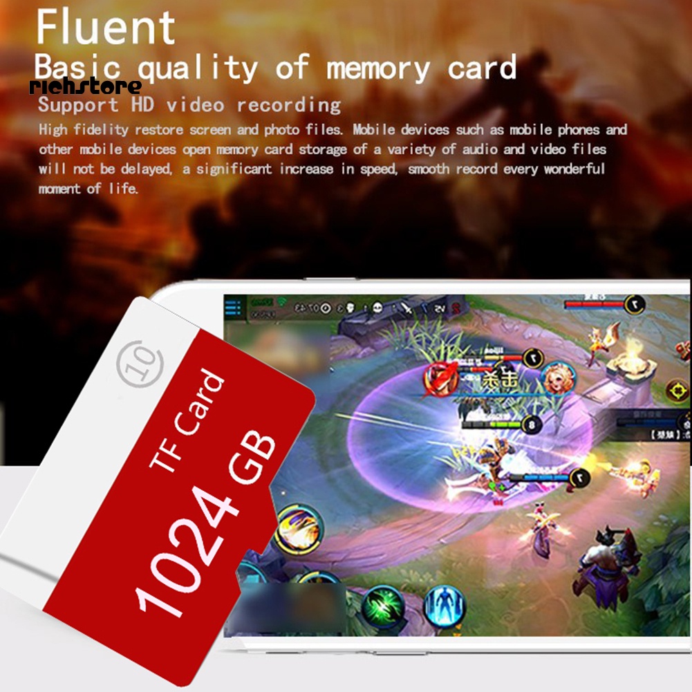 Thẻ Nhớ Micro Sd Kỹ Thuật Số 128G / 256G / 512G / 1T TF Cho Điện Thoại / Máy Tính Bảng | BigBuy360 - bigbuy360.vn