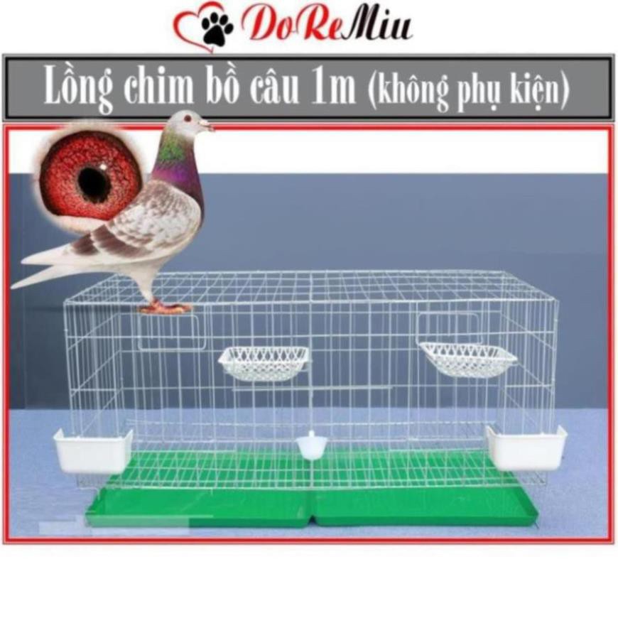CTVD- Chuồng Lồng chim bồ câu loại 1 mét bằng kẽm loại tốt chuồng nuôi bồ câu công nghiệp
