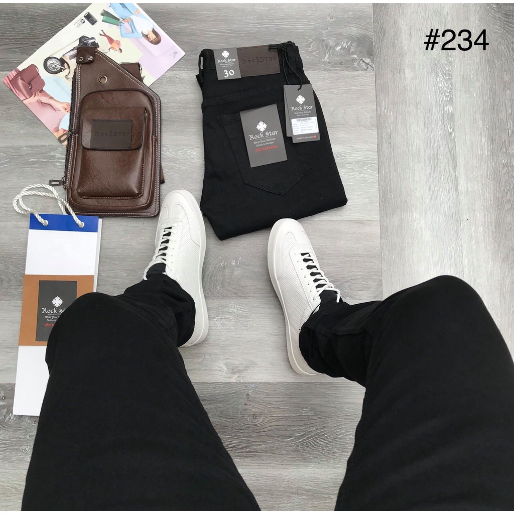 Quần jeans nam dáng ôm -( ảnh thật )