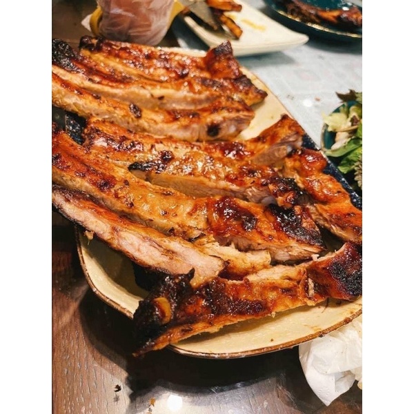 [HỎA TỐC SG] Sườn nướng BBQ nguyên tảng thơm ngon 500g