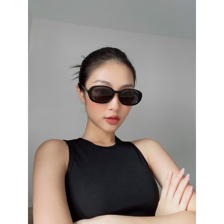 Kính mát Floralpunk Jose Sunglasses Black Màu đen