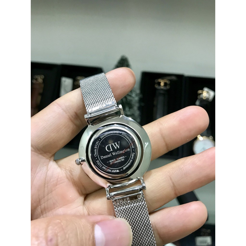 DW nữ Authentic - Đồng hồ nữ DW Classic Petite 32mm - Fullbox Túi Xách ,Hộp , Sách Hướng Dẫn , thẻ , tag check code hãng