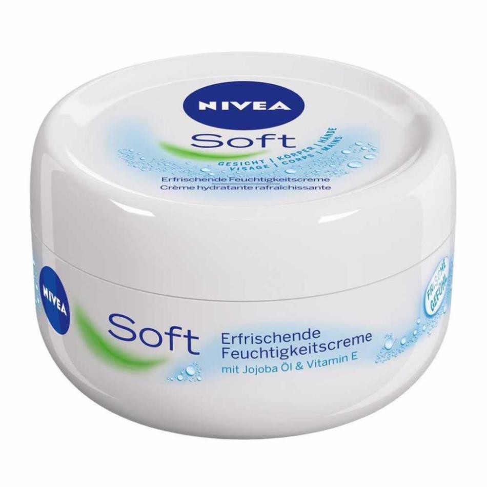 Kem dưỡng ẩm dành cho da mặt và toàn thân Nivea Soft 200ml