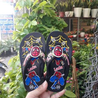 Dép lào bé trai siêu nhân nhện