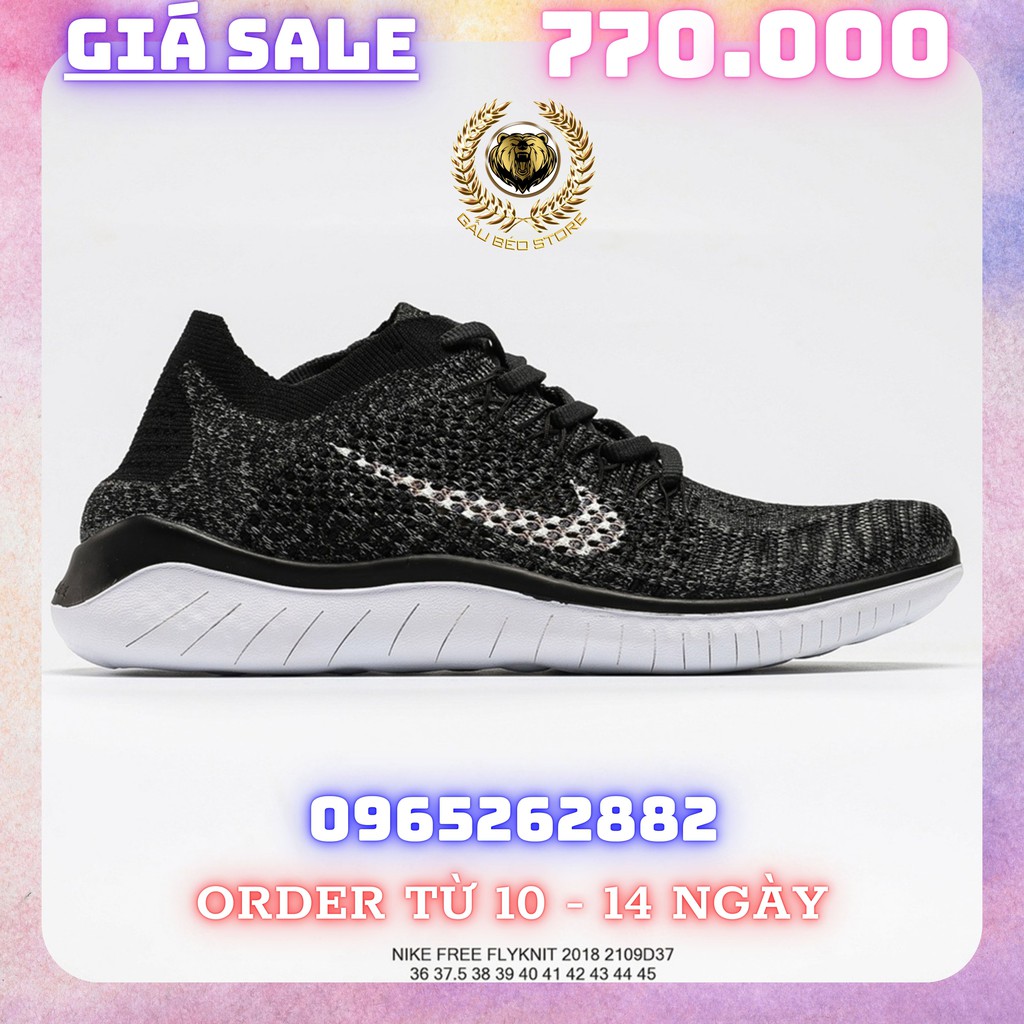 Order 1-3 Tuần + Freeship Giày Outlet Store Sneaker _Nike Free RN Flyknit 2018 MSP: 2109D372 gaubeostore.shop