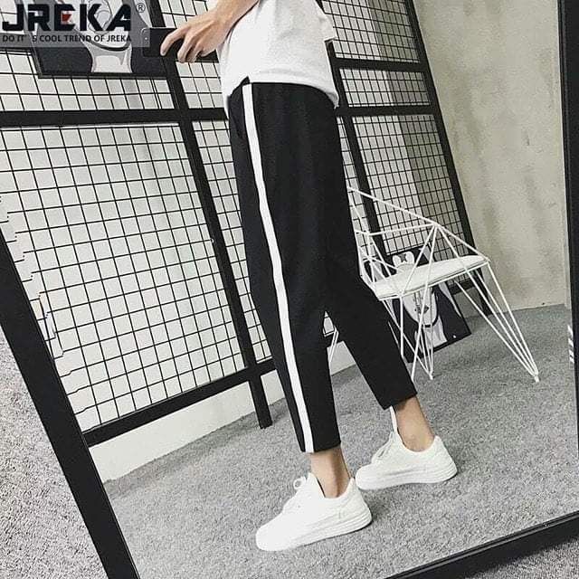 Quần JOGGER 1 LINE nam nữ BIGSIZE