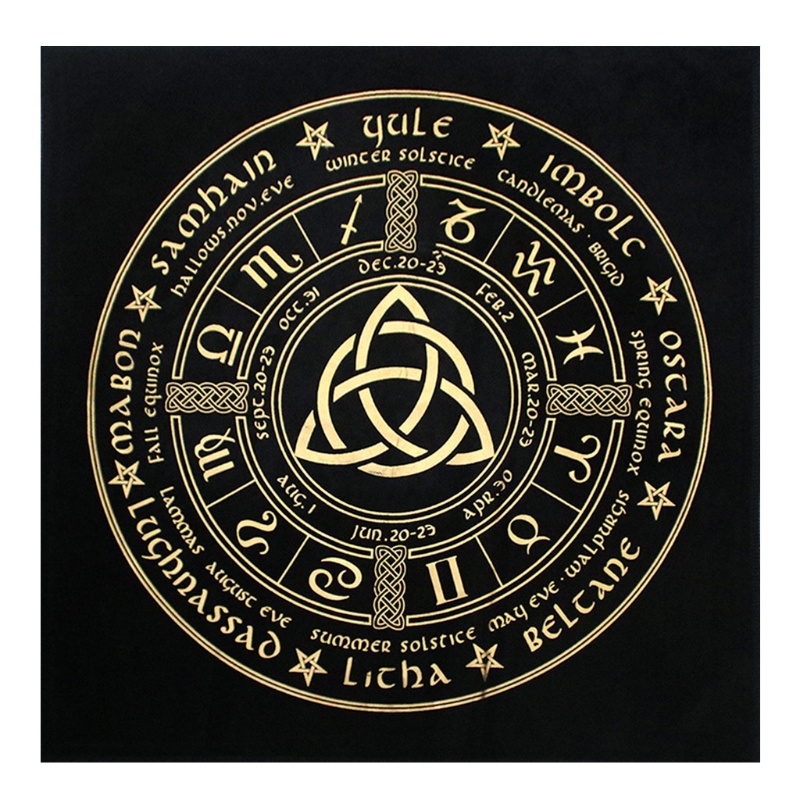 ✿ Khăn Trải Bàn Chơi Bài Tarot 19X19 Inch