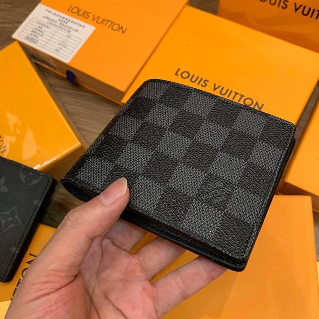 ⚡️FREESHIP⚡️Ví L V_Ví ngắn L V Full mẫu_Ví da L V thời trang 2021