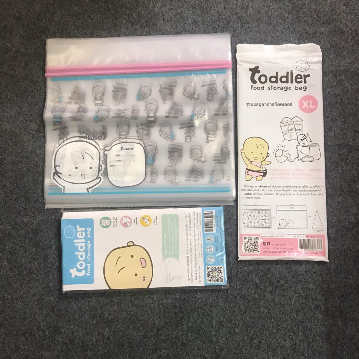 Ziplock Toddler Đa năng. (đựng thực phẩm, túi sữa, quần áo, vật dụng cá nhân)