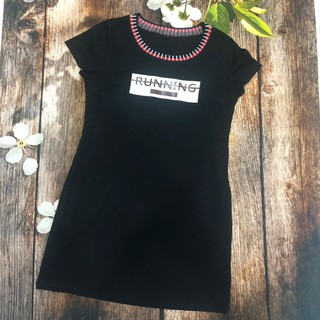 ÁO ĐẦM THUN CÔ PHỐI, ANKHANGPHUQUY