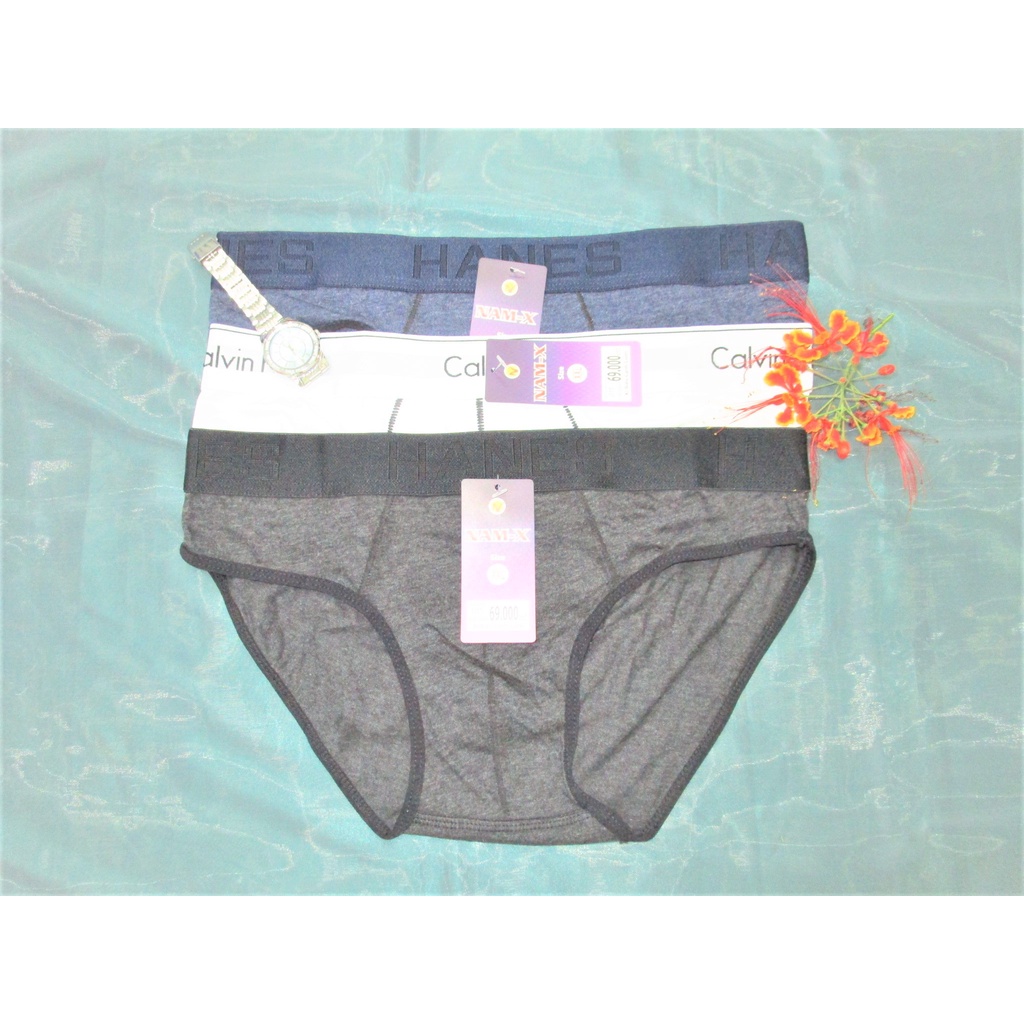 Combo 10 quần lót nam cotton nhiều lưng