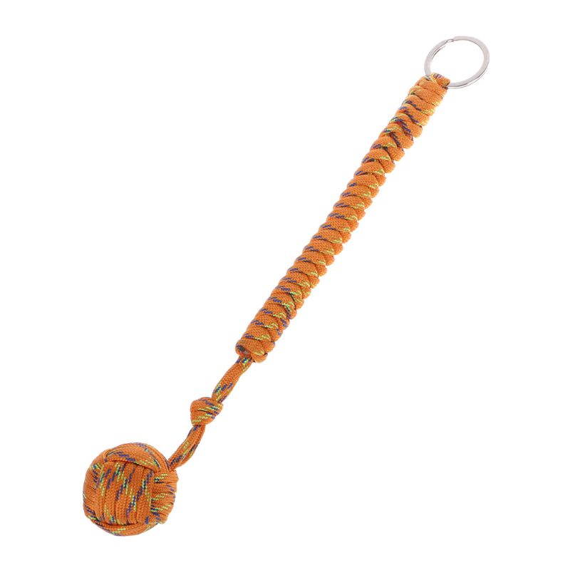 Móc Khóa Sinh Tồn Bằng Thép Không Gỉ Tích Hợp Vòng Nhẫn Tiện Dụng Cho Leo Núi / Cắm Trại