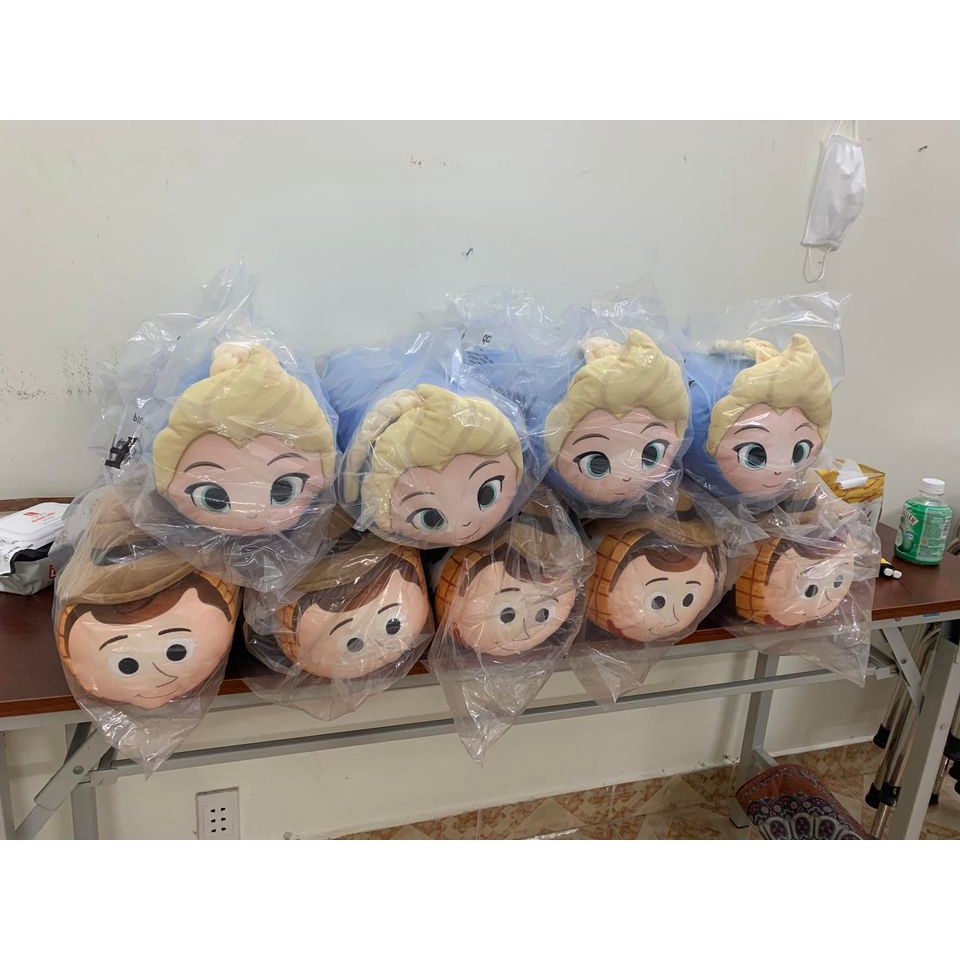 [Q.3] QUẬN 3 [HỎA TỐC] [ĐỘC QUYỀN SHOPPE] GẤU BÔNG GỐI ÔM POLYESTER MỀM DISNEY CÔNG CHÚA ELSA ĐỒ CHƠI DISNEY