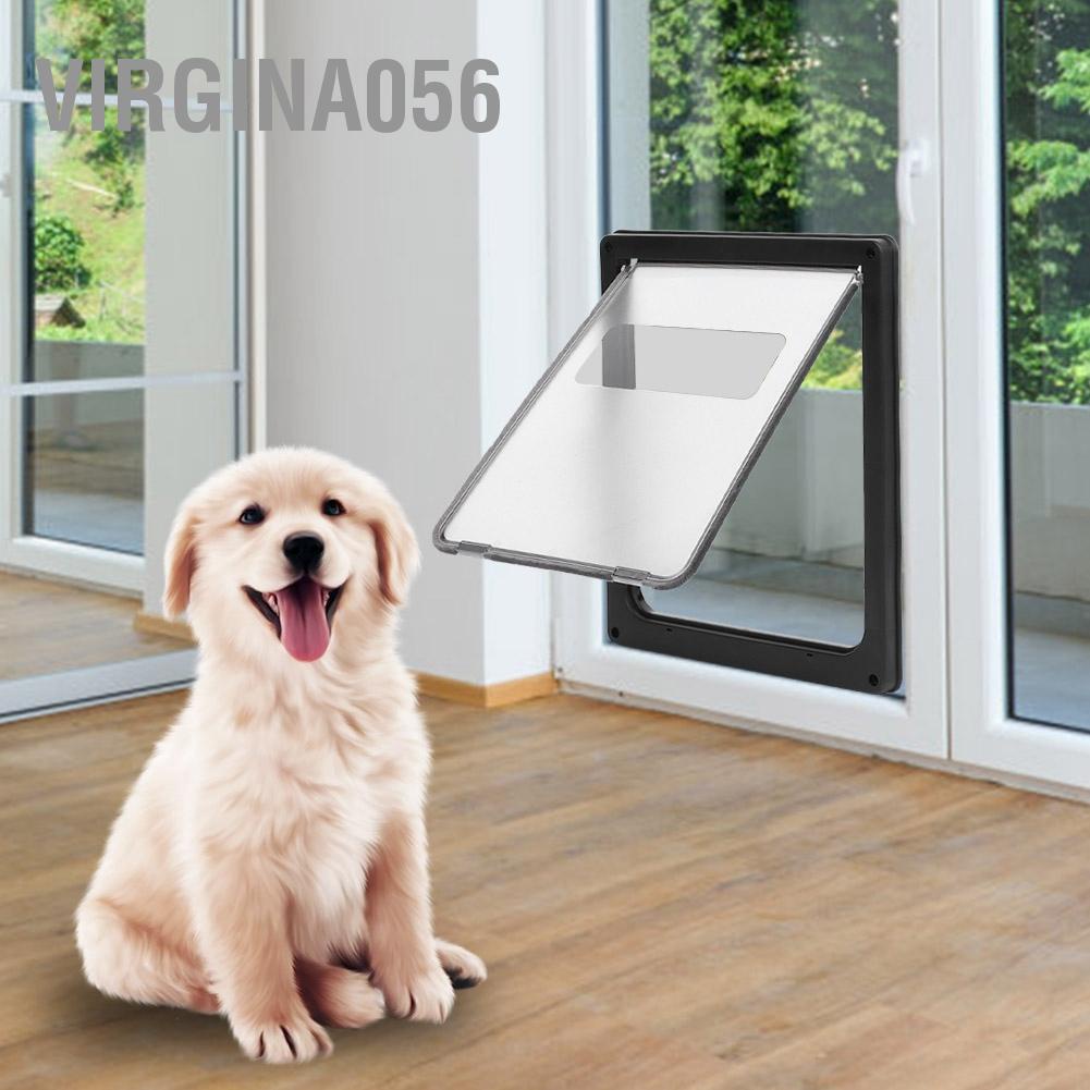 Có thể bán buôn Cửa an toàn cho chó cưng chất lượng tự do đi ra ngoài cho cửa tường dễ dàng lắp đặt Virgina056 Hàng giao ngay