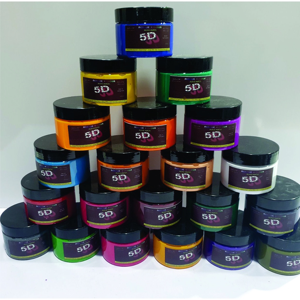 👍 MÀU ACRYLIC5D👍 MÀU NHŨ METALIC ÁNH KIM 120ML 👌 GIÁ 1000 - 31000