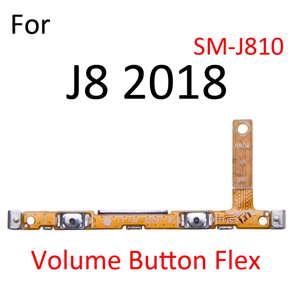 Mạch Nút Âm Lượng Cho Điện Thoại Samsung Galaxy J8 J6 J4 J7 J5 J3 A9 2018 2017