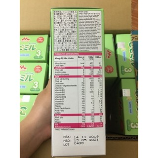 [ XẢ HÀNG] Sữa Morinaga số 3 216g date 08/21