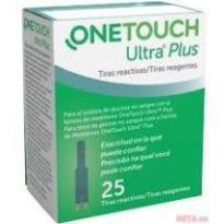 Que Thử Đường Huyết One Touch Ultra Plus Hộp 25 Que
