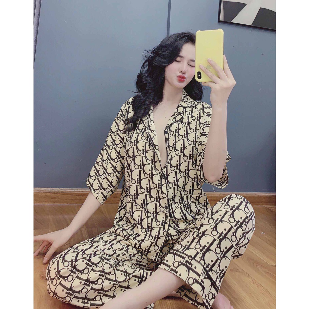 Pijama đồ ngủ nữ - Đồ bộ nữ - Chất mango loại 1 cao cấp (mẫu NY - mẫu DO - mẫu CC - mẫu LU)