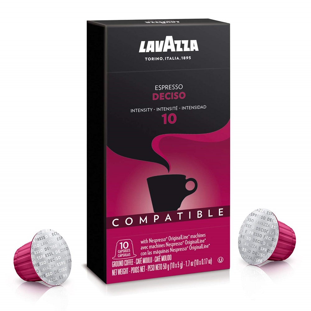 Cà phê Viên nén Vỏ nhôm Nespresso Lavazza - hộp 10 viên Date 5-2024