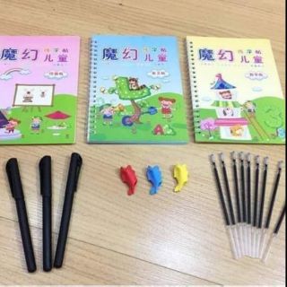 - vở tập tô tự xóa cho bé