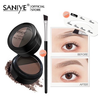 Bột kẻ mày SANIYE E028 chống thấm nước thời trang