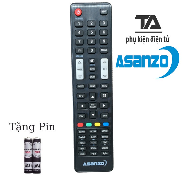 [FREESHIP 50K] REMOTE ĐIỀU KHIỂN TIVI ASANZO