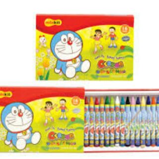 Bút sáp màu Doraemon 16 màu