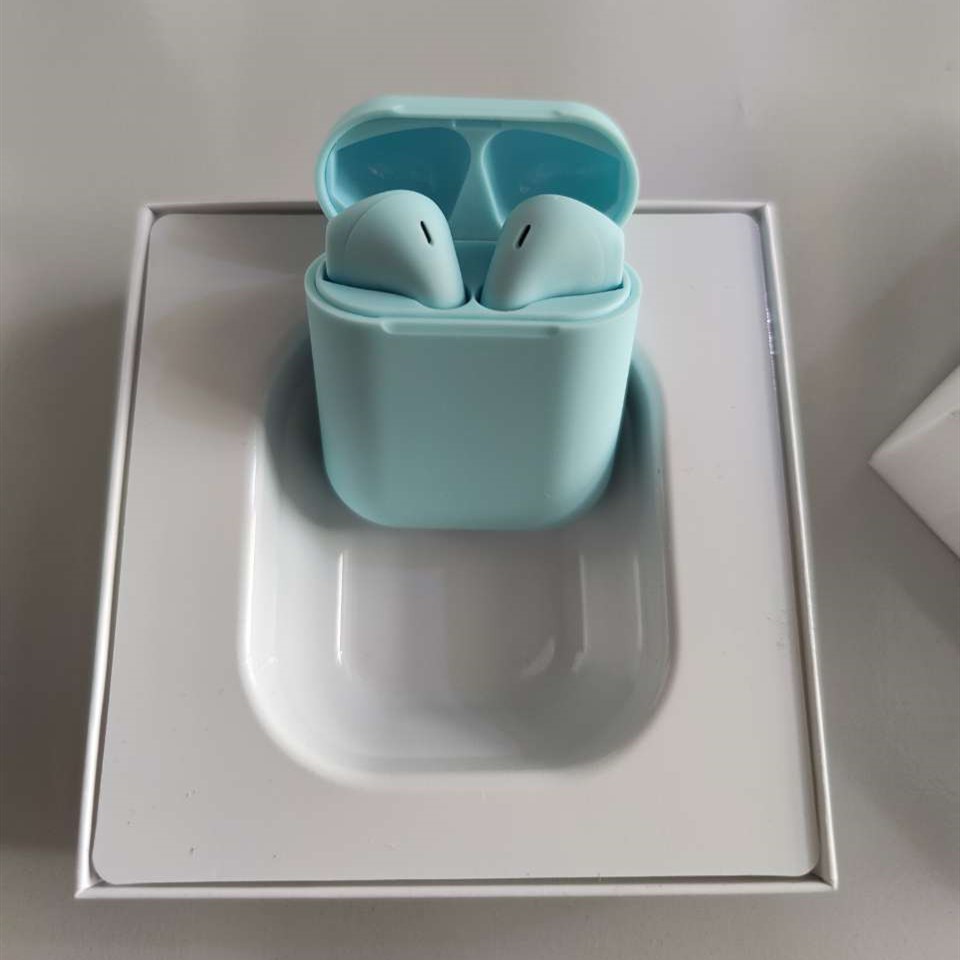 Greenport Inpods 12 Bluetooth 5.0 TWS Macaron Tai Nghe Không Dây Thể Thao Tai Nghe Nhét Tai Có Mic Cho iPhone/Android