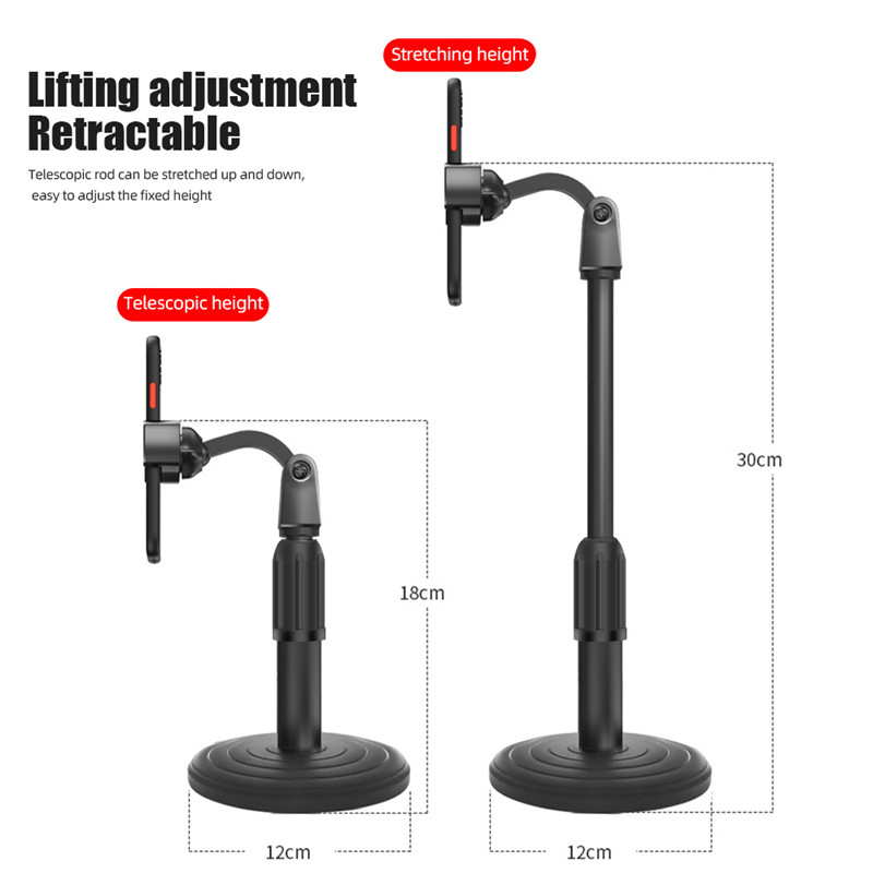 Giá Đỡ Điện Thoại KAXOE Để Bàn Có Thể Điều Chỉnh Thu Gọn Đa Năng Cho Phát Sóng Trực Tiếp