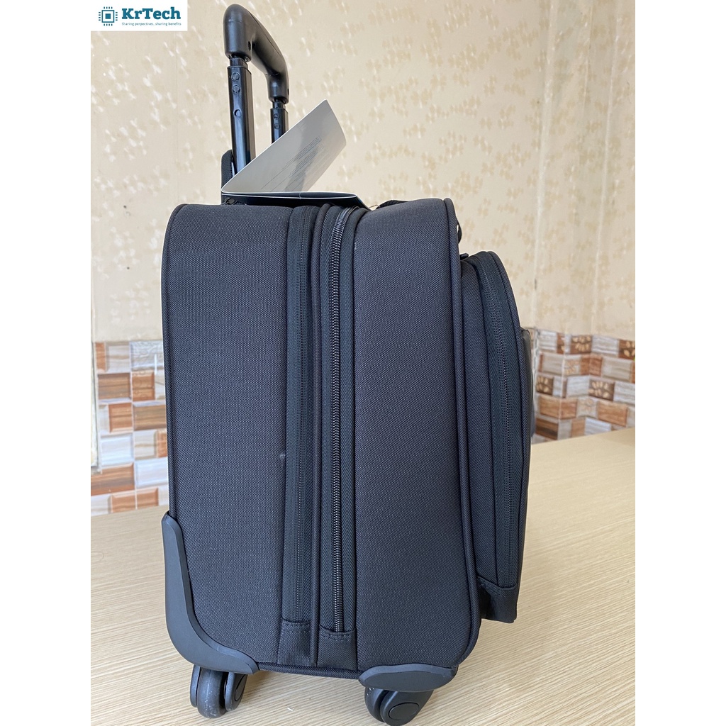 Vali kéo phi công hãng HP chất liệu vải cao cấp chống va đập có thể đem theo laptop đến 17 Inch