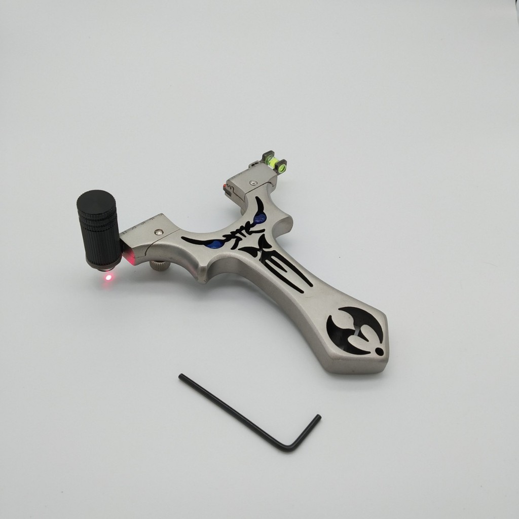 Ná Cao Su Mặt Quỷ Già Có Đèn Laze  trắng