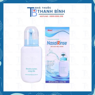 Nasal rinse muối rửa mũi hộp gói và chai