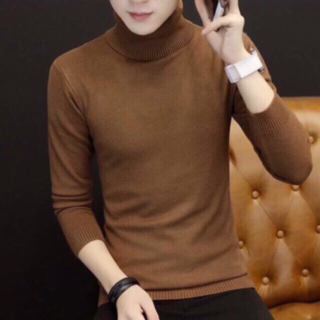 Áo len nam cổ lọ loại dày đẹp | BigBuy360 - bigbuy360.vn