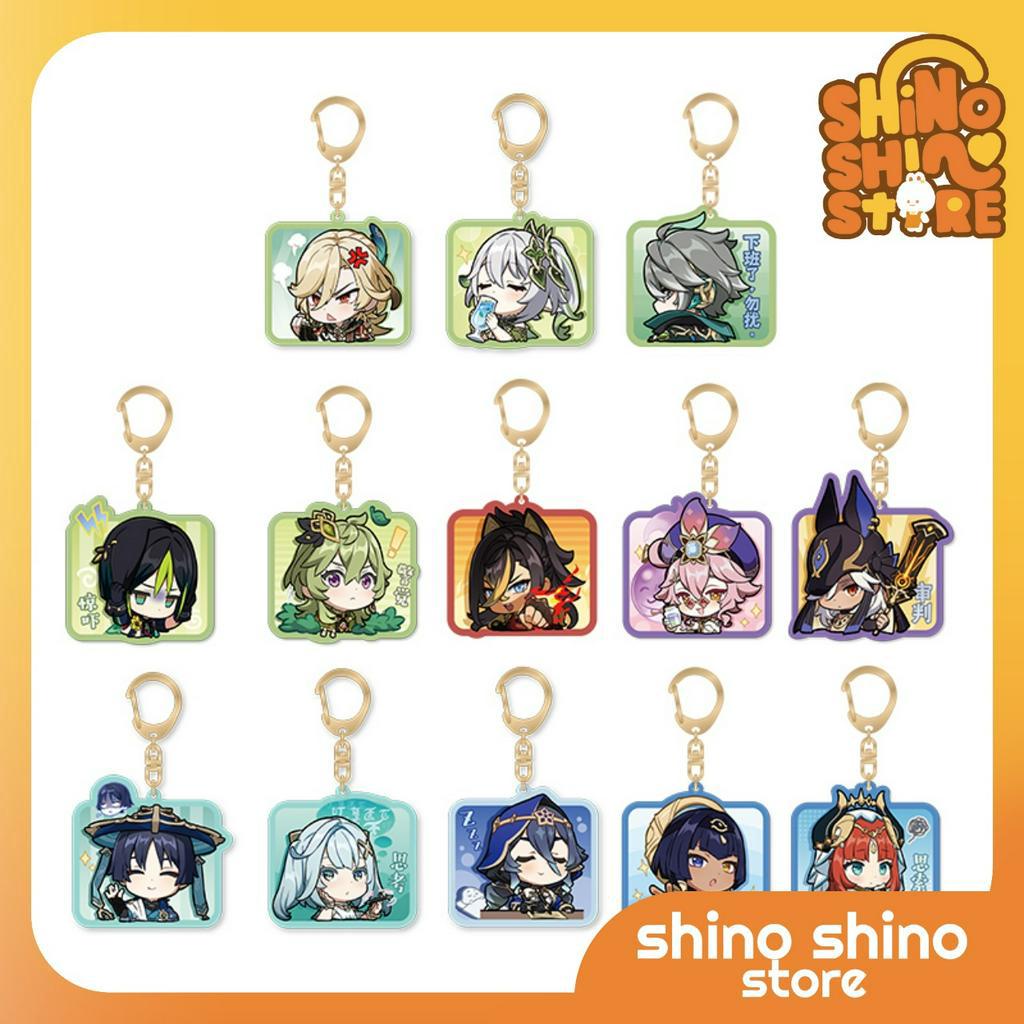 Móc khóa acrylic chibi GENSHIN IMPACT từ official shop
