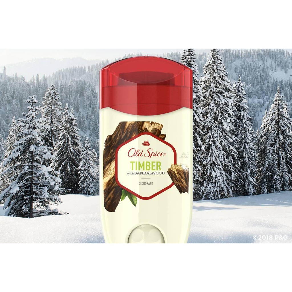 Lăn Khử Mùi Nam Cao Cấp Old Spice Timber with Sandalwood Anti-Perspirant & Deodorant 73g