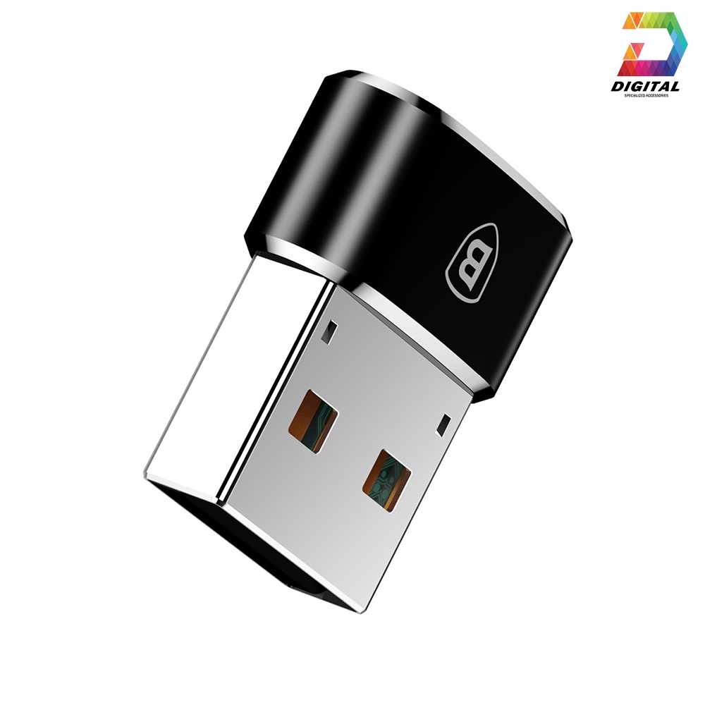 Đầu Chuyển USB sang USB Type C tốc độ cao Baseus Chính Hãng