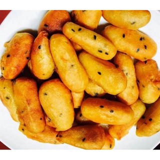 1Kg Khoai lang kén bọc vừng đen Andifarm thơm giòn cam kêt cực ngon ăn là nghiền