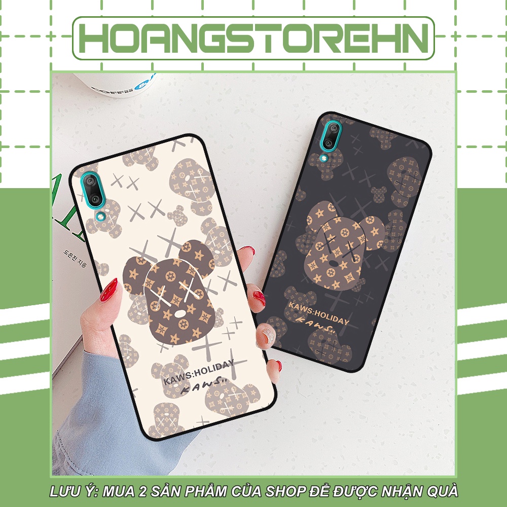 Ốp Huawei Y7 Pro 2019 in hình họa tiết Mountain, Be@rbrick dễ thương (T13 - T18)