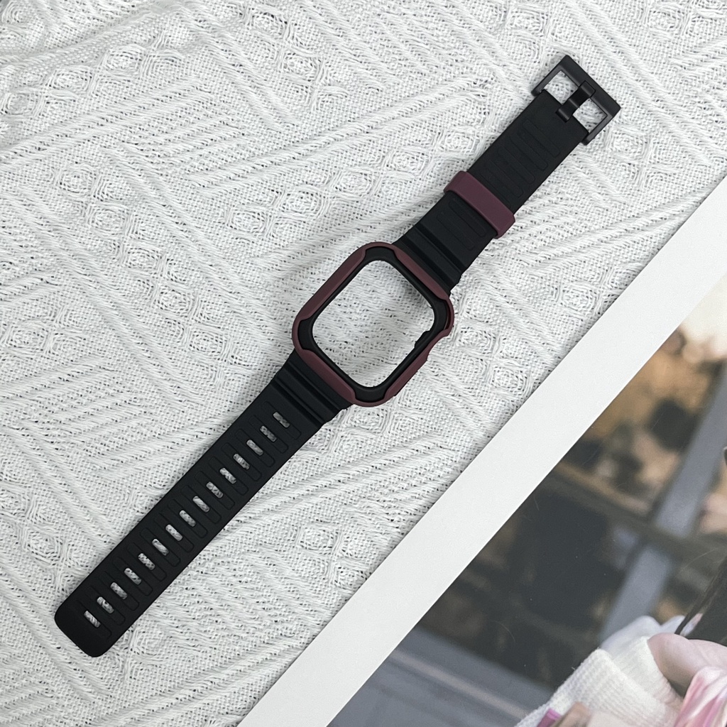 Ốp Dây Đeo Thay Thế Cho Đồng Hồ Thông Minh Apple Watch 41mm 45mm 40mm 44mm iWatch Series 8 7 6 SE 4 3 2 1