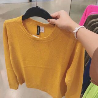 Áo len HM xách tay authentic