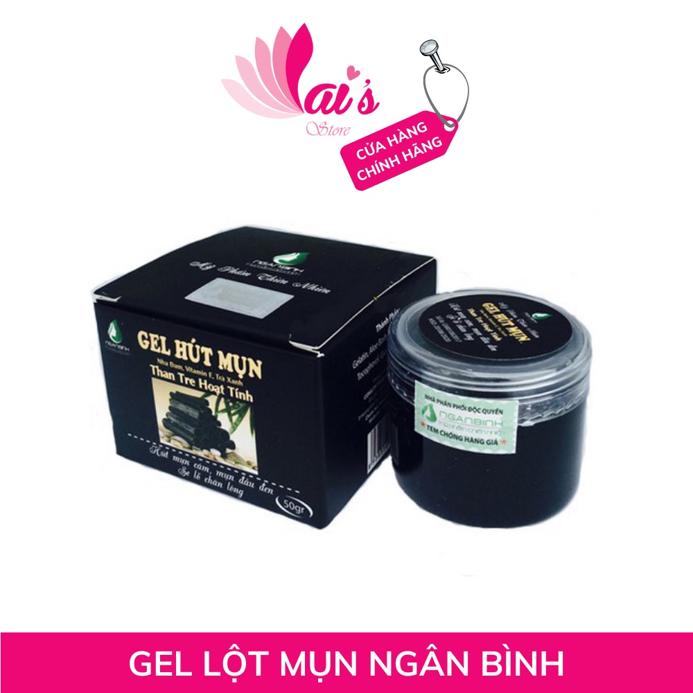 Gel Lột Mụn Than Tre Hoạt Tính Ngân Bình