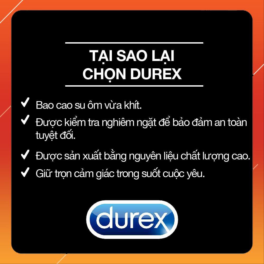 [Hot Deal] Bao cao su Durex Real Feel 3 bao
